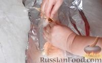 Фото приготовления рецепта: Домашняя колбаса с грибной начинкой - шаг №23