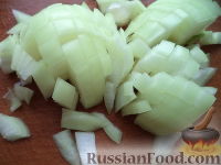 Фото приготовления рецепта: Суп с клецками (постный) (4 порции) - шаг №8