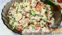 Фото к рецепту: Салат из редиса с тунцом