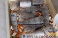 Фото приготовления рецепта: Печёночные блинные рулетики с морковью и плавленым сыром - шаг №4