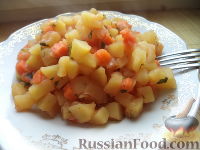Фото приготовления рецепта: Картофельное рагу - шаг №9