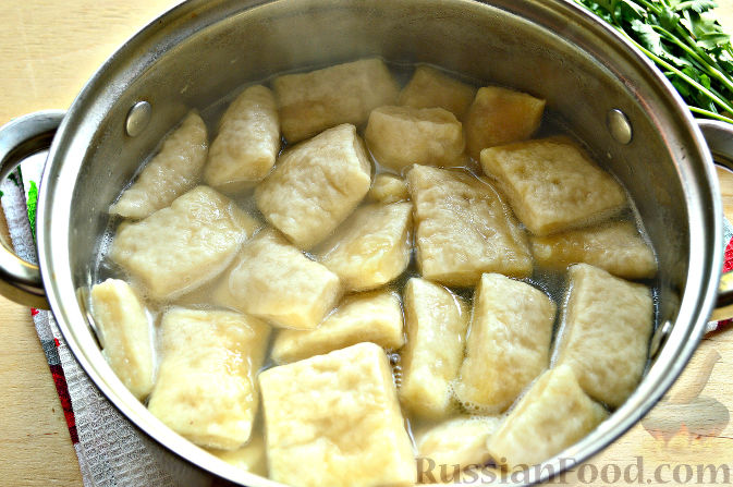 Аварский хинкал на кефире рецепт приготовления пошаговый с фото