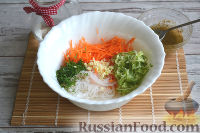 Фото приготовления рецепта: Салат "Фунчоза по-корейски" - шаг №7