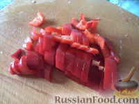 Фото приготовления рецепта: Легкий овощной салат с сыром тофу - шаг №2