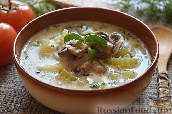 Суп грибной в мультиварке - рецепт автора Валентина Смесова