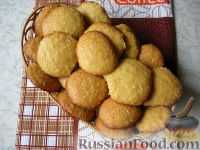 Фото приготовления рецепта: Кокосовое печенье - шаг №4