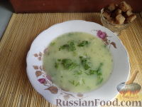Фото к рецепту: Суп-пюре картофельный с сухариками