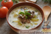 Фото приготовления рецепта: Сырный суп (в мультиварке) - шаг №16