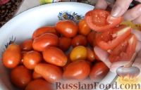 Фото приготовления рецепта: Вяленые помидоры (в духовке) - шаг №4
