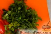 Фото приготовления рецепта: Куриный рулет с овощами (в духовке) - шаг №14