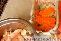 Фото приготовления рецепта: Куриный рулет с овощами (в духовке) - шаг №20