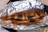 Фото к рецепту: Рыба терпуг, запеченная в фольге