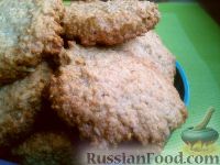 Фото к рецепту: Печенье овсяное из геркулесовой крупы