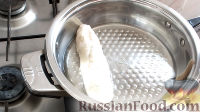 Фото приготовления рецепта: Сосиски в тесте, с картошкой - шаг №7