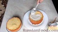 Фото приготовления рецепта: Бисквитный тортик - шаг №10