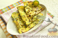 Фото приготовления рецепта: Закуска из кабачков, яиц и зеленого горошка - шаг №12