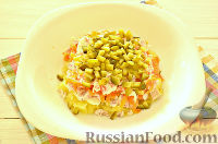 Фото приготовления рецепта: Сырный суп с фрикадельками, грибами и булгуром - шаг №13