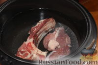 Фото приготовления рецепта: Мясная солянка с почками (в мультиварке) - шаг №2