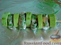 Фото приготовления рецепта: Люля-кебаб с кабачками - шаг №6
