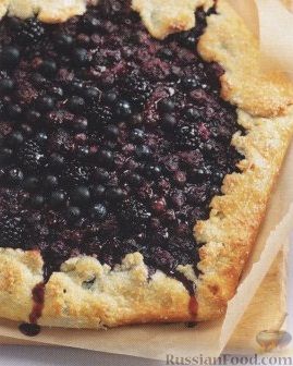 Рецепт Открытый ягодный пирог