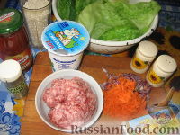 Фото приготовления рецепта: Запеченные голубцы из молодой капусты - шаг №1
