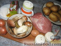 Фото приготовления рецепта: Жаркое Полесье - шаг №1