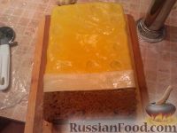 Фото приготовления рецепта: МК торт "Спанч Боб" (пошагово) - шаг №13