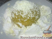 Фото приготовления рецепта: Десерт Яблоки в снегу - шаг №3
