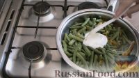 Фото приготовления рецепта: Стручковая фасоль с сыром - шаг №10