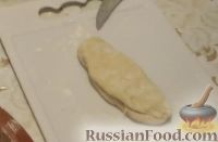 Фото приготовления рецепта: Заварные пирожные "Лебеди" со сгущенкой - шаг №12