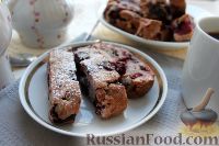 Фото к рецепту: Печенье бискотти с вишней и шоколадом