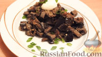 Фото к рецепту: Жареные баклажаны "Как грибы"