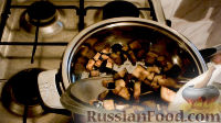 Фото приготовления рецепта: Жареные баклажаны "Как грибы" - шаг №5
