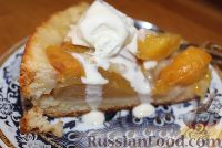 Фото к рецепту: Пирог с нектаринами и яблоками (в мультиварке)