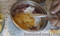 Фото приготовления рецепта: Болгарский перец, фаршированный мясом и рисом - шаг №3