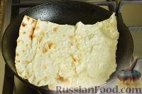 Фото приготовления рецепта: Конвертик из лаваша c кабачками и сыром - шаг №3