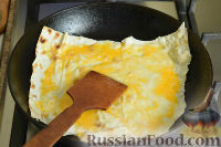 Фото приготовления рецепта: Конвертик из лаваша c кабачками и сыром - шаг №4