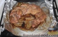 Фото приготовления рецепта: Мясная "косичка" из свинины - шаг №9