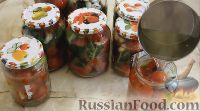 Фото приготовления рецепта: Маринованные помидоры (без стерилизации) - шаг №5