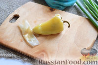 Фото приготовления рецепта: Печеный болгарский перец - шаг №6