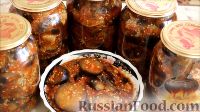 Фото приготовления рецепта: Салат "Ленивый огонёк" из баклажанов с помидорами (на зиму) - шаг №10