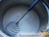Фото приготовления рецепта: Азербайджанский суп «Овдух» (окрошка на кефире) - шаг №5