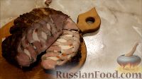 Фото приготовления рецепта: Свинина, запеченная в фольге, с куриным филе и морковью - шаг №13