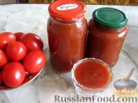 Фото к рецепту: Кетчуп из помидоров