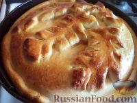 Фото приготовления рецепта: Пирог из щавеля - шаг №14