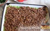 Фото приготовления рецепта: Запеканка из кабачков, с фаршем и помидорами - шаг №9