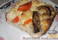 Фото приготовления рецепта: Запеканка рисовая с куриной грудкой и овощами - шаг №12