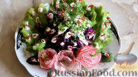 Фото к рецепту: Салат из краснокочанной капусты с огурцом и редисом