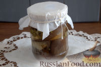 Фото приготовления рецепта: Баклажаны, запеченные в мультиварке (на зиму) - шаг №11