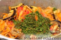 Фото приготовления рецепта: Аджапсандали (тушеные овощи) - шаг №11